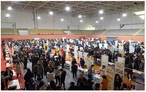 我院成功举办2020届毕业生首场校园双选会