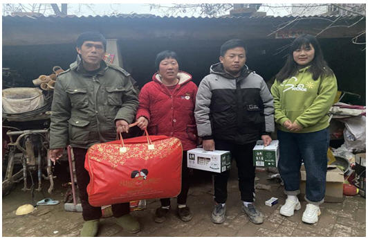 家庭经济困难学生送温暖活动